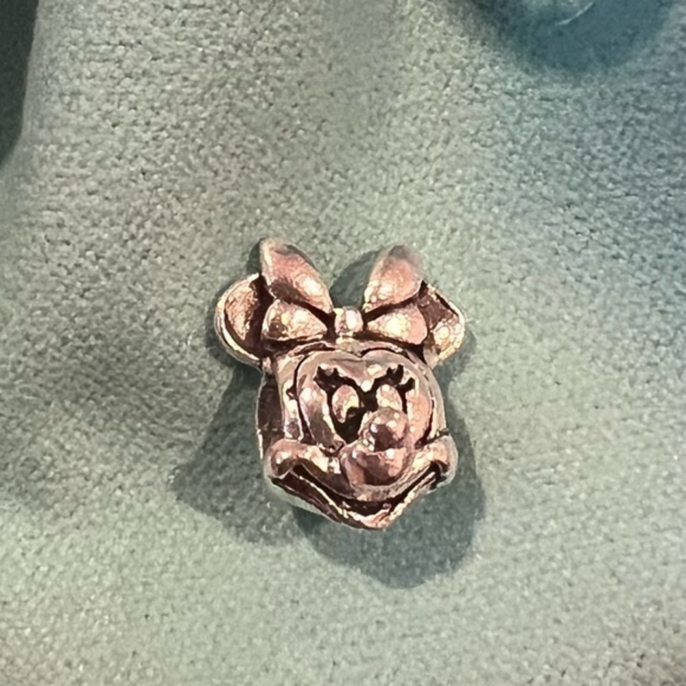 Minnie Mouse Pandora Style Bracelet Charm